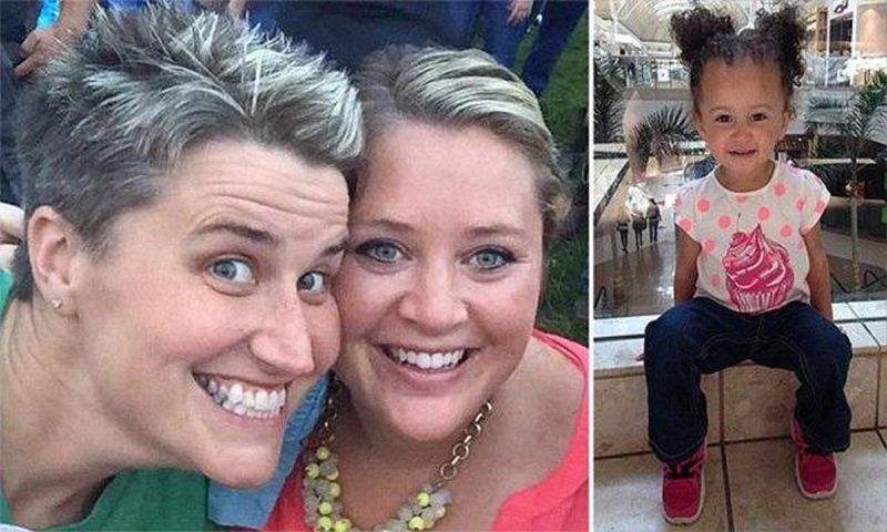 Jennifer Crambett, Amanda Zikon and the baby