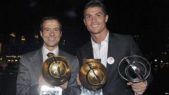 Mendes (left) is one of the world's most successful agents and Cristaino Ronaldo