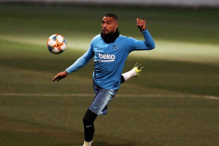 Kevin-Prince Boateng scored three goals in his Barca training