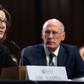 Gina Haspel (L), director of the Central Intelligence Agency (CIA), and Daniel Coats, director of National Intelligence, testify on Worldwide Threats during a Senate Select Committee on Intelligence hearing