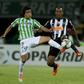 Brazil's Atletico Mineiro player Emerson Conceicao (R, pictured April 2014) agreed to a contract with Barcelona until the end of the 2023-24 season