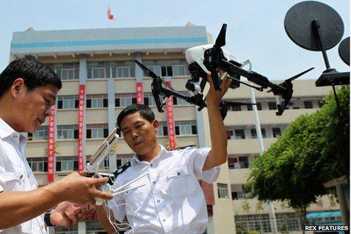 China uses drones to supervise students in entrance exams