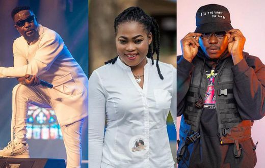 Sarkodie, Joyce Blessing and Medikal