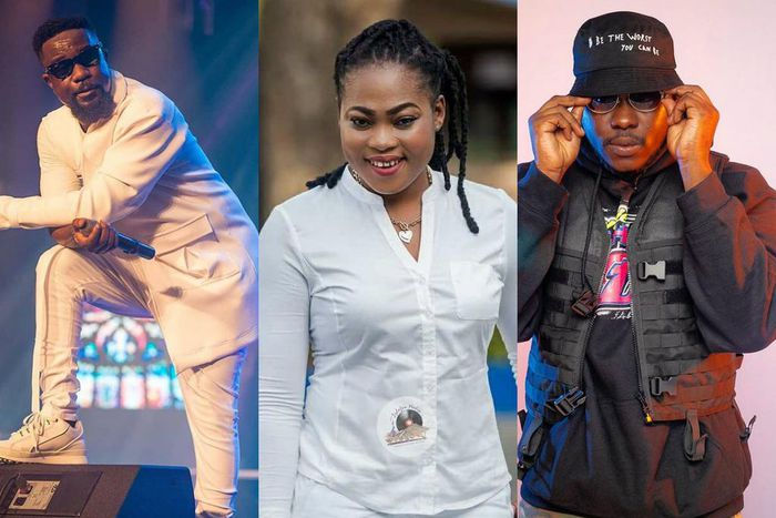 Sarkodie, Joyce Blessing and Medikal