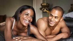 Couple in bed