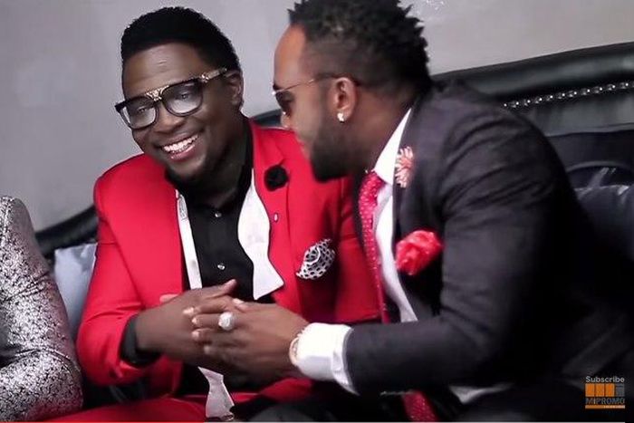Akoo Nana, Kcee and Harrysong in "Bambala" music video