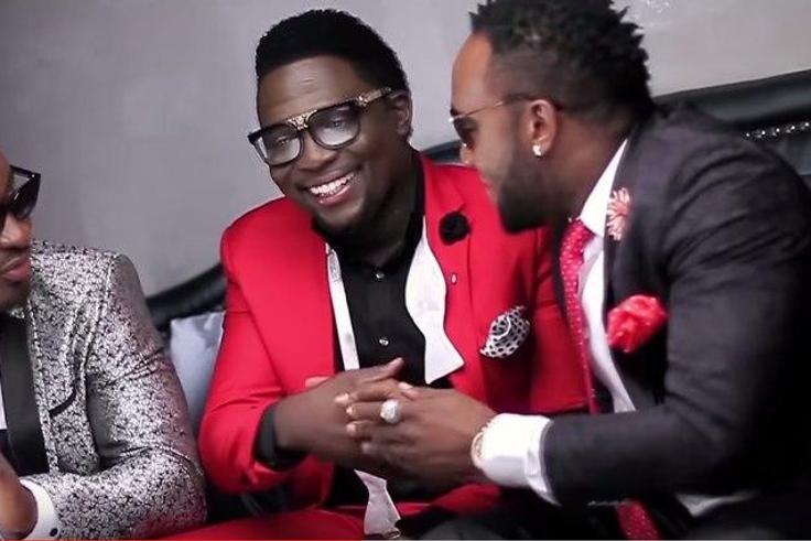 Akoo Nana, Kcee and Harrysong in "Bambala" music video