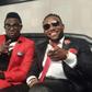 Akoo Nana, Harry Song and Kcee on set