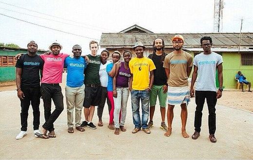 Some participant from Akosia Ghana incl. Wanlov