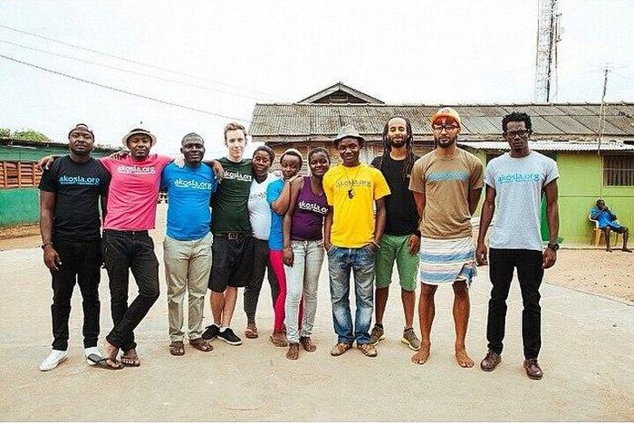Some participant from Akosia Ghana incl. Wanlov