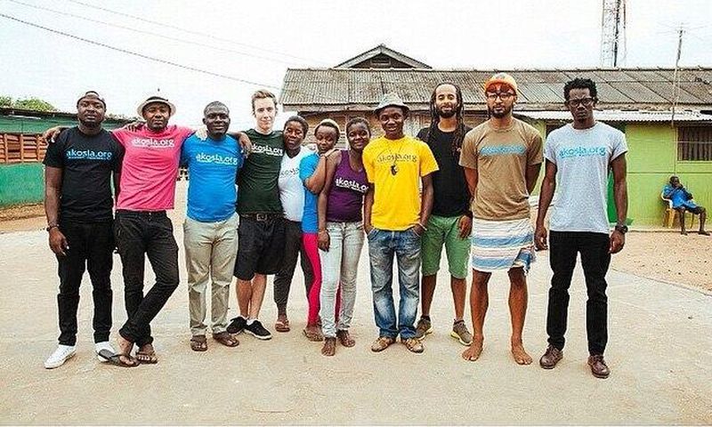 Some participant from Akosia Ghana incl. Wanlov