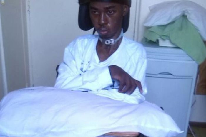 Engineer Andrew Boateng in South African Hospital 