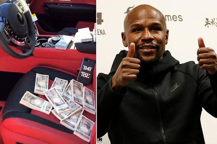 Mayweather Flaunts $9m Earning from Tokyo Exhibition