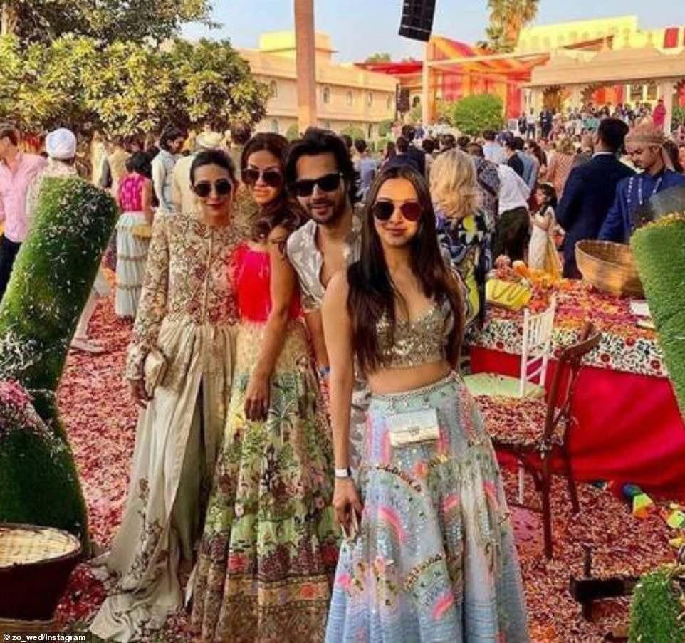 See lovely photos from the lavish $100 million wedding of the daughter of India’s richest man