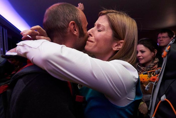 After near death experience, a couple reunit.