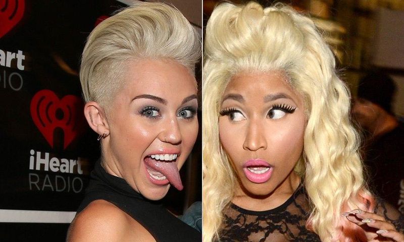 Miley Cyrus accuses Nicki Minaj of starting pop star war