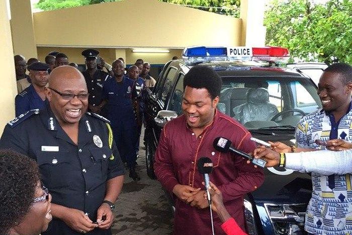 Kantanka vehicle presented to Ghana Police