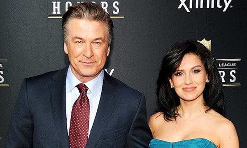 Alec Baldwin (L) and Hilaria Thomas attend the 2nd Annual NFL Honors at Mahalia