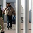 Carlos Catarlo Gomez, an asylum seeker from Honduras, returns to Mexico from the United States while his case is processed by US authorities, at El Chaparral crossing port on the US-Mexico border, in Tijuana, Mexico, on January 29, 2019