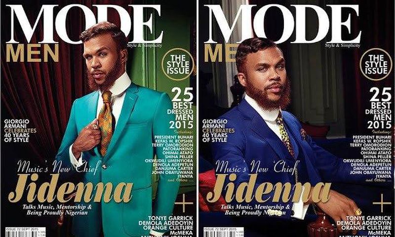 Jidenna for Mode Men September 2015 issue