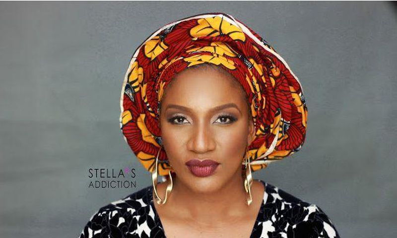 Ankara inspired makeup