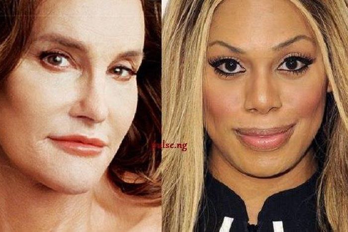 Caitlyn Jenner and Lavern Cox