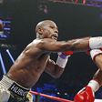 Mayweather hit hard at Pacquiao's jaw in this round