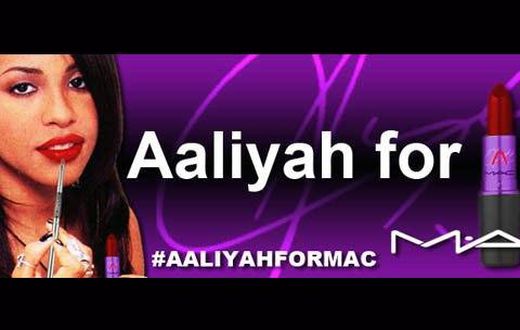 Fans have petitioned for a MAC Cosmetics Aaliyah limited edition collection