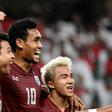 Chanathip Songkrasin, the bleach-blond 'Thai Messi' (R) has been one of the players of the Asian Cup so far