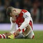 Jack Wilshere has not played this season for Arsenal because of a broken leg