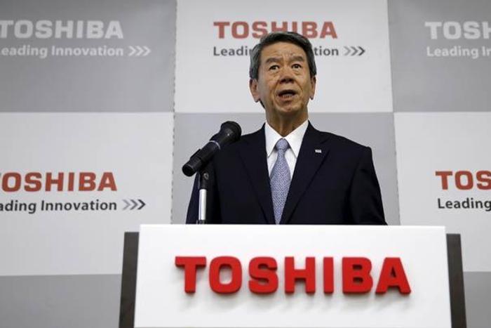 Toshiba CEO, Hisao Tanaka will be stepping down in September.