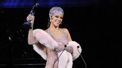 Rihanna, in fishnet and crystals, was anointed a fashion icon at annual CFDA awards