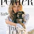 Karlie Kloss and puppy cover Porter Magazine Summer 2015 issue