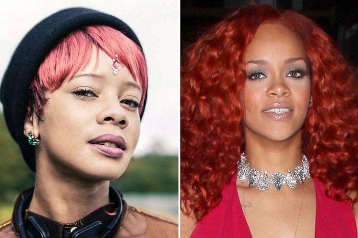 Bianca Guthrie and Rihanna