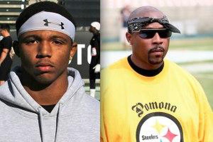 Naijiel Hale and dad, Nate Dogg