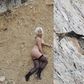 Kim Kardashian's system magazine shoot compared to mountain goat