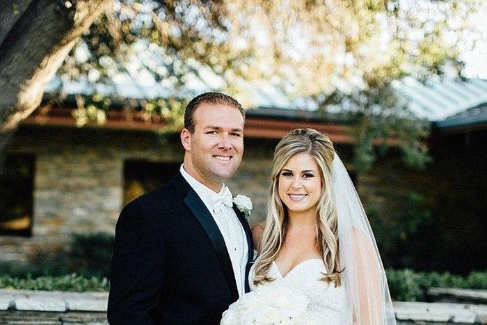 The wedding of Cody Campbell and Kelly Yocca was not without drama on Saturday, after a female guest started choking at their reception in Orange County, California 