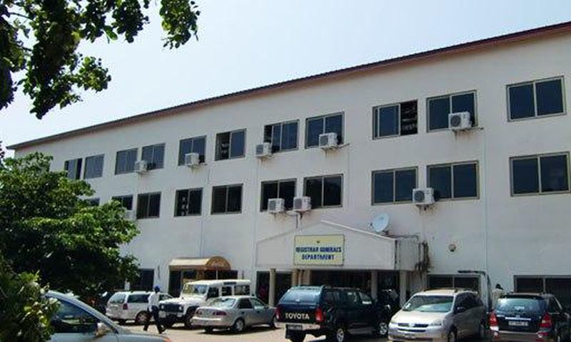 Registrar General's department, Accra