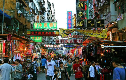 Mong Kok market