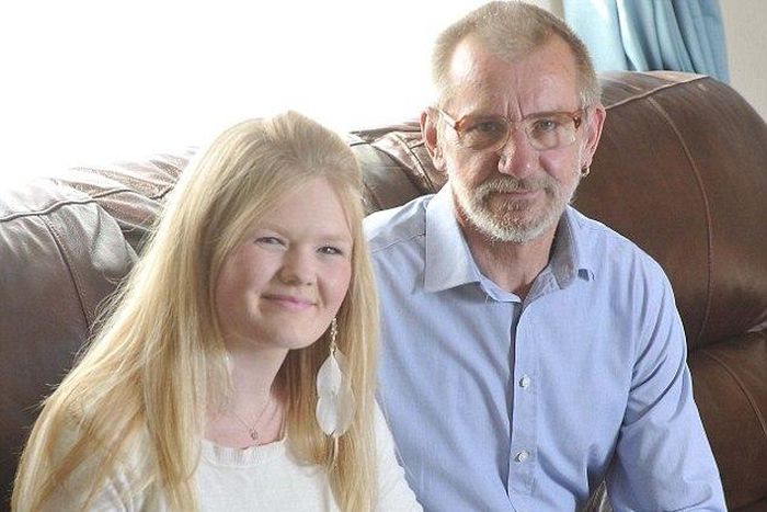 The pair first met when Mr Potts repaired Miss King's car four years ago, when she was just 18. They started a relationship together around six months later