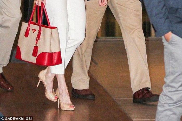 Arnold Schwarzenegger and Heather Milligan