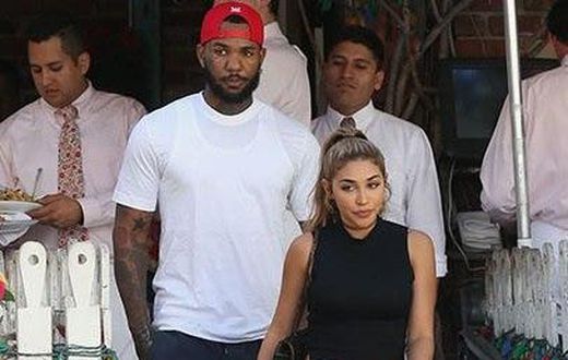 The Game and Chantel Jeffries in California