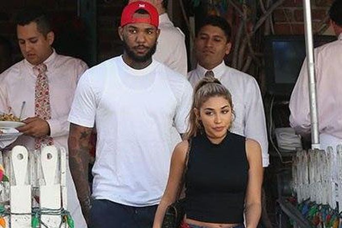 The Game and Chantel Jeffries in California