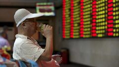 China stocks in morning freefall as pension fund rules fail to inspire