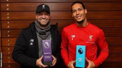 Jurgen Klopp and Van Dijk