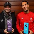 Jurgen Klopp and Van Dijk