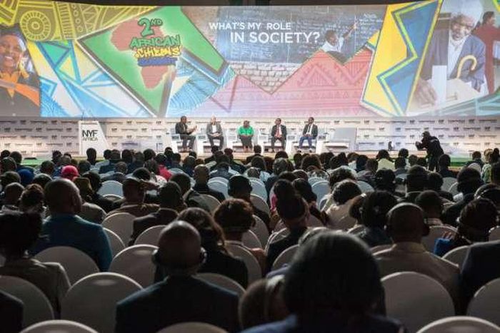 The audience during the 'my role in the society session' moderated by Chude Jideonwo (Managing Partner, Red Media Africa, Nigeria)