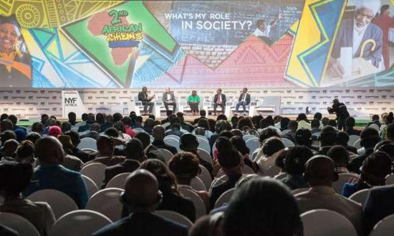 The audience during the 'my role in the society session' moderated by Chude Jideonwo (Managing Partner, Red Media Africa, Nigeria)