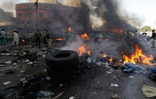 Scene of explosion (Photo used for illustrative purposes only)