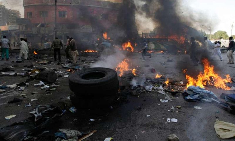 Scene of explosion (Photo used for illustrative purposes only)